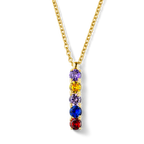 Family Birthstone Necklace