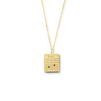 Personalized Family Calendar Necklace