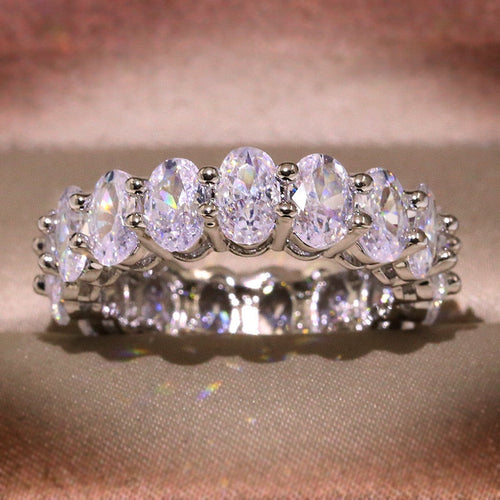 Oval Eternity Ring