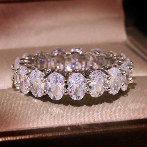 Oval Eternity Ring
