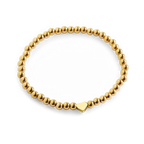 Heart Beaded Stacking Bracelet