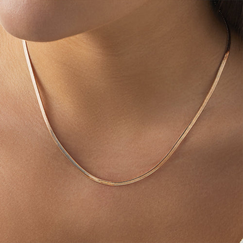 Herringbone Chain Necklace