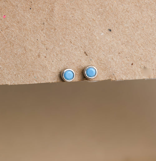 Ariel Turquoise Stud Earrings