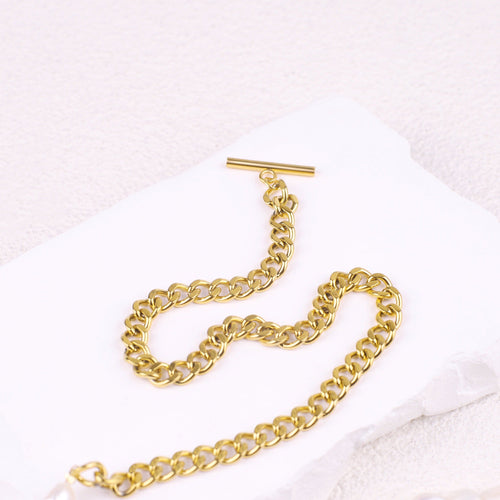 Half Chain Pearl Necklace