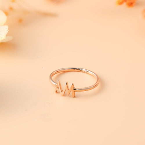 Duo Initial Ring: Personalized Elegance