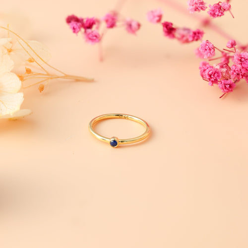 Birthstone Signet Ring