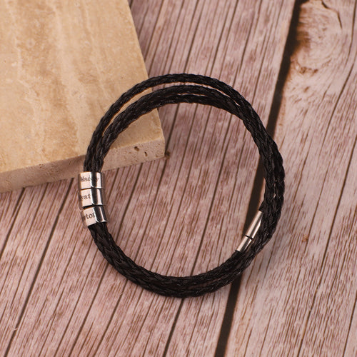 Personalized Beaded Bracelet