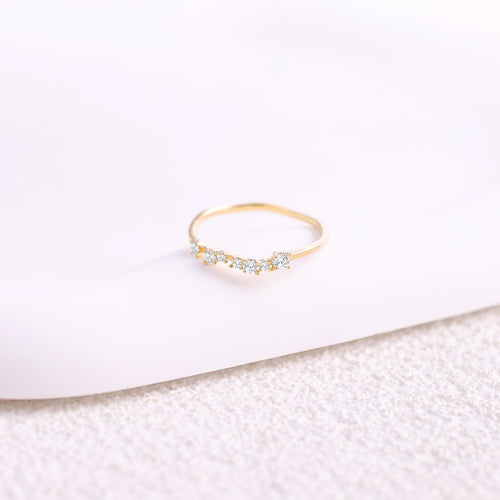 Shimmer Diamond Ring