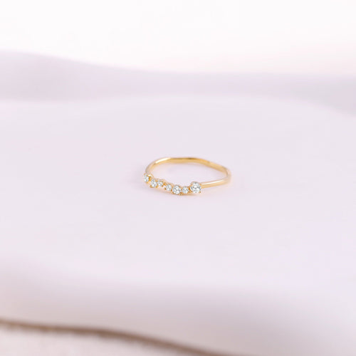 Shimmer Diamond Ring
