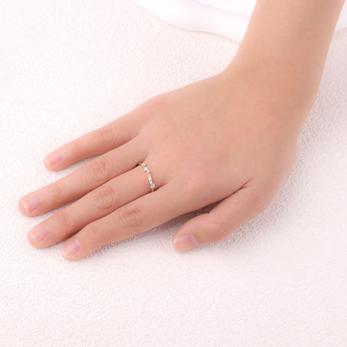 Shimmer Diamond Ring