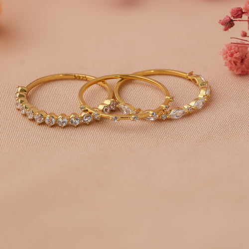 Diamond Stacking Ring Set