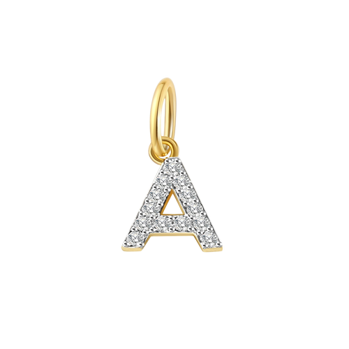 Diamond Initial Charm