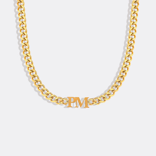 Initial Choker Necklace