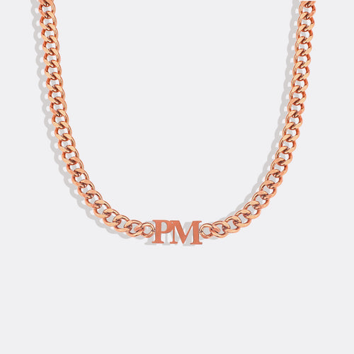 Initial Choker Necklace