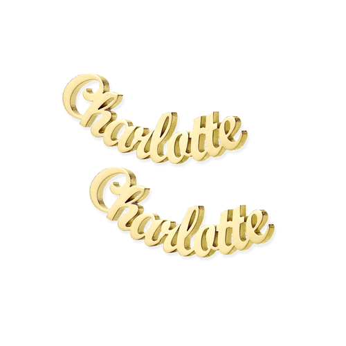 Custom Name Earrings