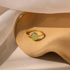 Jade Oval Ring