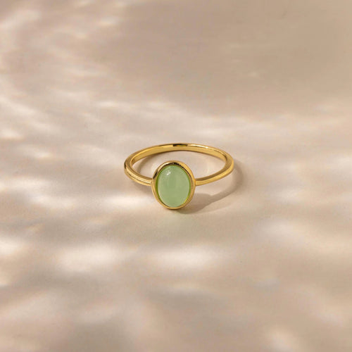 Jade Oval Ring