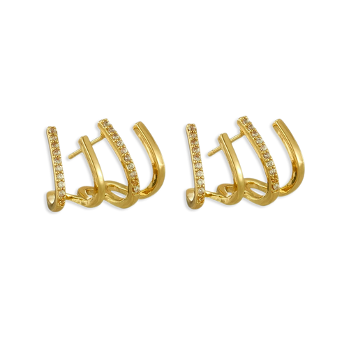 Claw Stud Wrap Earrings