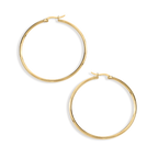 Lynette Large Hoop Earrings