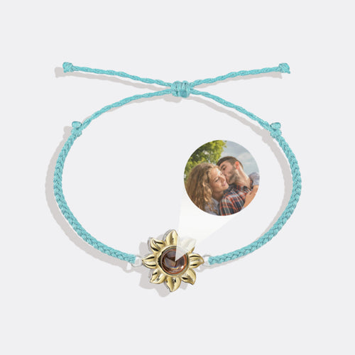 Sunflower Photo Bracelet