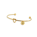 Personalized Tie the Knot Bracelet • Bridesmaid Gift Bracelet