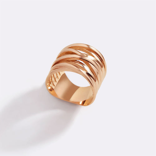 Wire Wrap Statement Ring