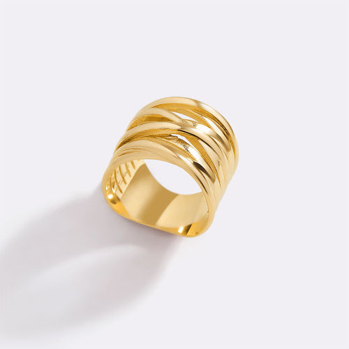 Wire Wrap Statement Ring