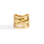 Wire Wrap Statement Ring