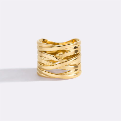 Wire Wrap Statement Ring