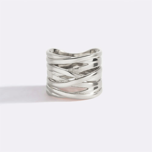 Wire Wrap Statement Ring