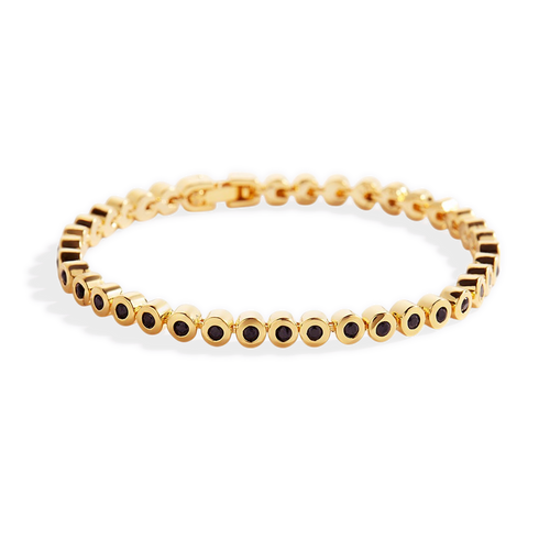 Black Gemstone Bracelet