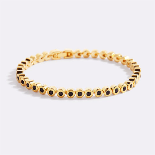 Black Gemstone Bracelet