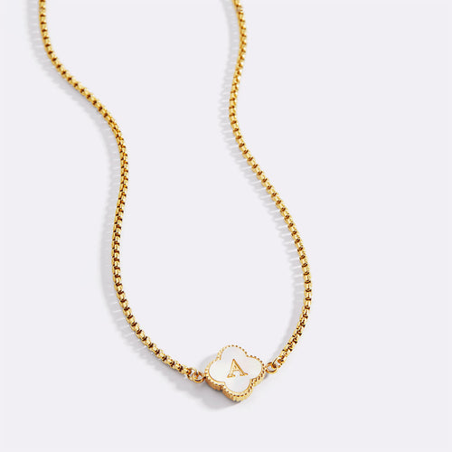 Clover Custom Name Necklace