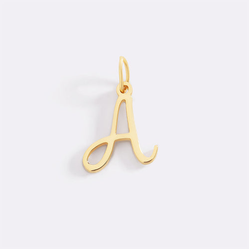 Cursive Initial Charm