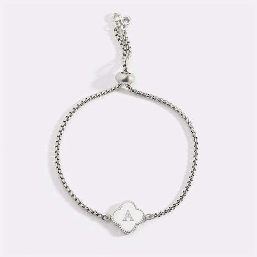 Clover Custom Name Bracelet