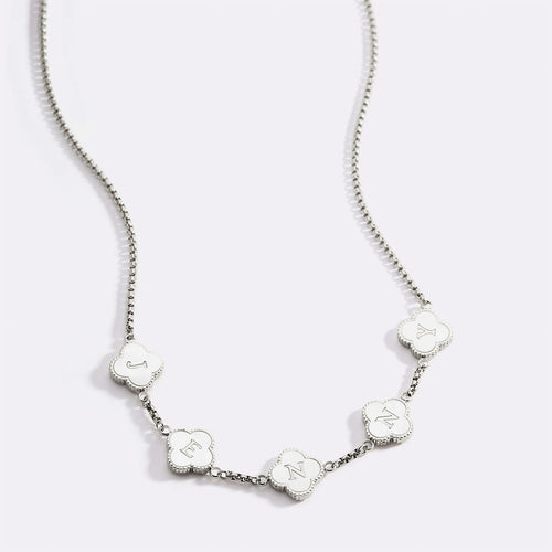 Clover Custom Name Necklace