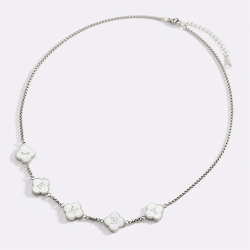 Clover Custom Name Necklace
