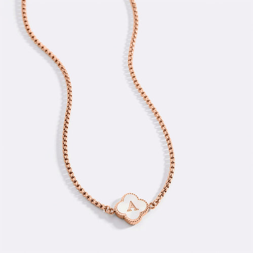 Clover Custom Name Necklace