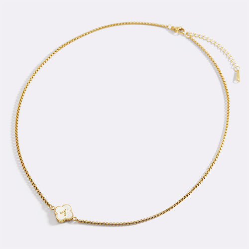 Clover Custom Name Necklace