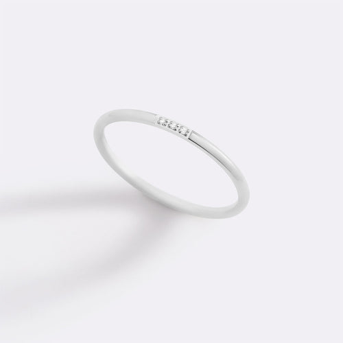 Dainty Diamonds Stacking Ring