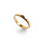 Dainty Hammered Band Spinning Fidget Ring