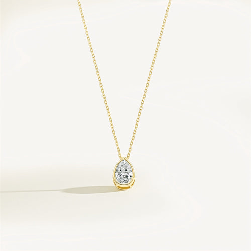 Diamond Teardrop Necklace