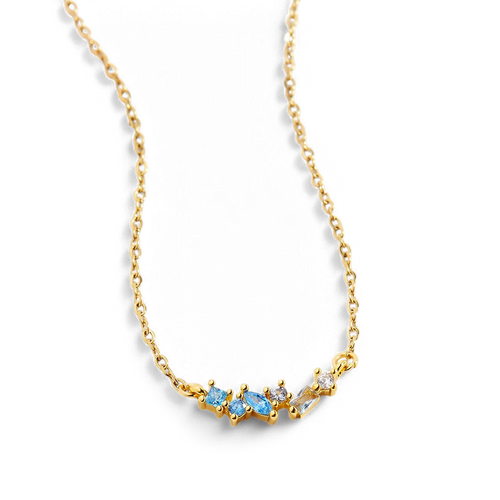 Ombre Birthstone Necklace