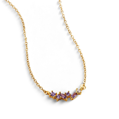 Ombre Birthstone Necklace