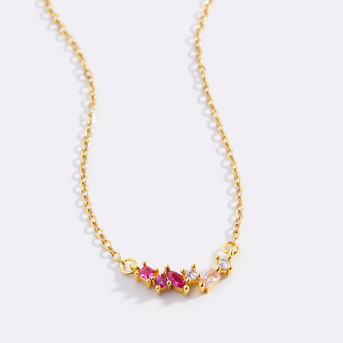 Ombre Birthstone Necklace