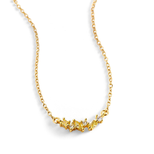 Ombre Birthstone Necklace