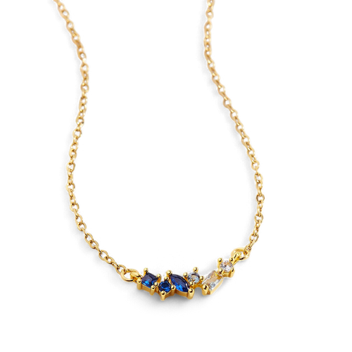 Ombre Birthstone Necklace