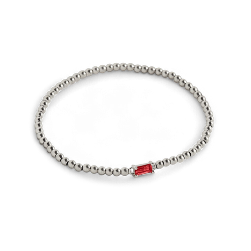 Beaded Birthstone Bracelet