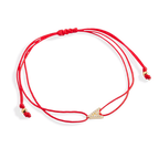 Initial String Adjustable Bracelet