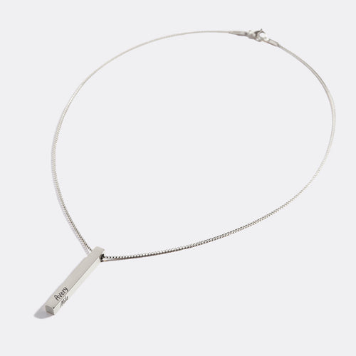 Muse Pillar Bar Necklace